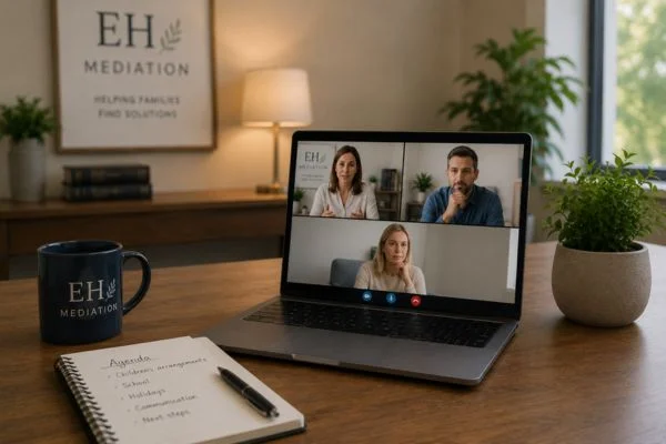 child access mediation Ventnor online meeting.